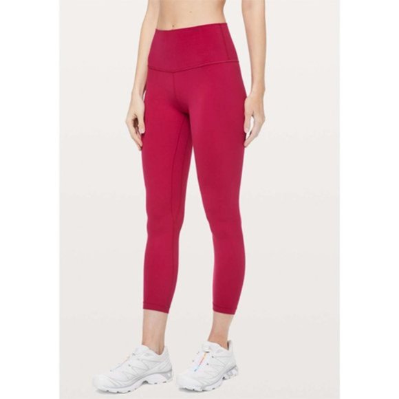 lululemon athletica Pants - Lululemon Align Pant Ruby Red NWT 25"